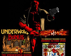 Play Hellboy Underworld Bonus And Supermode With 10 Free Spins.